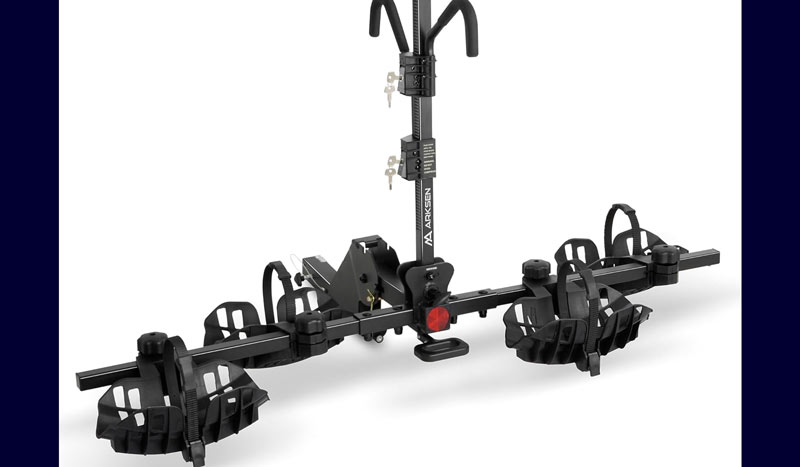 E-Bike Hitch Rack, Quick Release, Smart Tilting